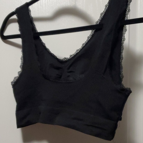 Lace-wrap padded bra - Picture 3 of 3